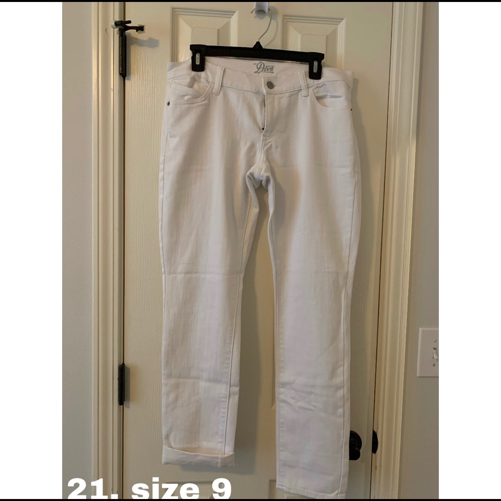old navy white skinny jeans